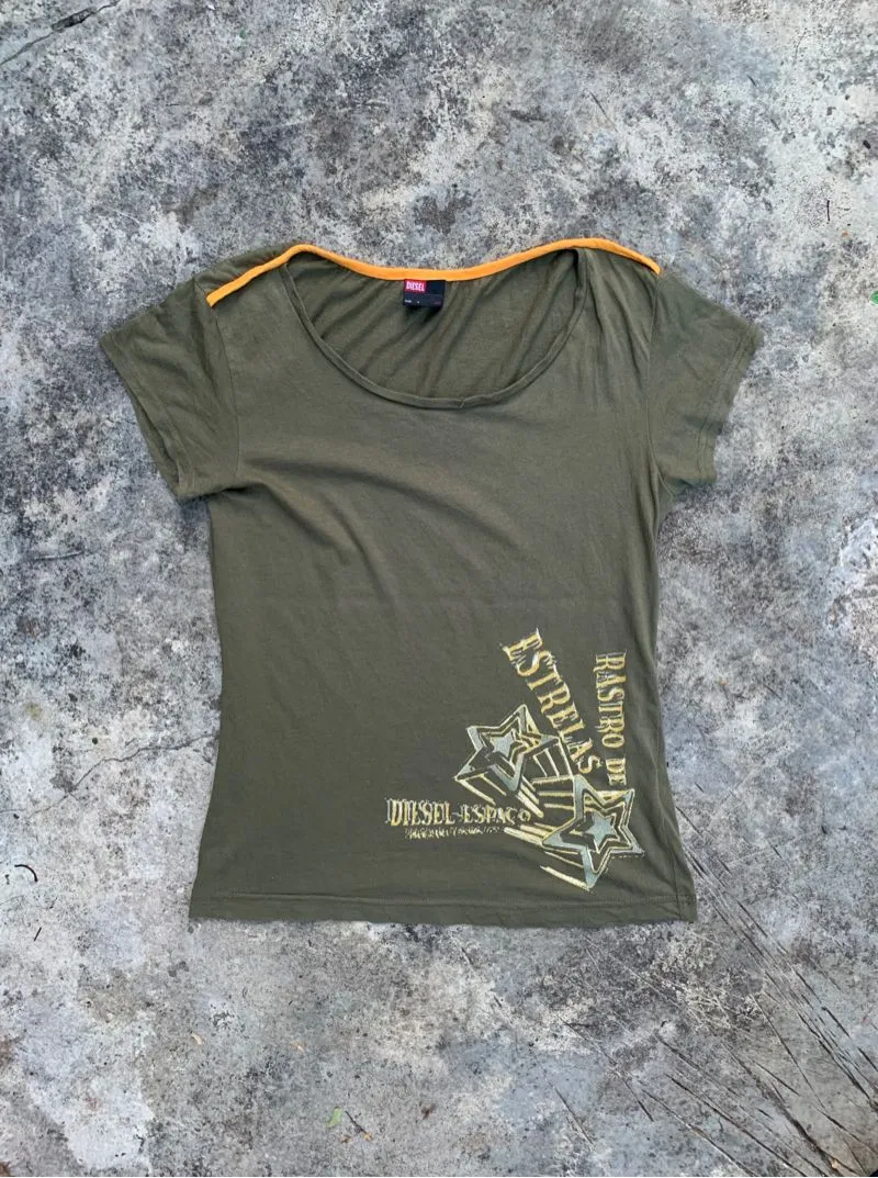 y2k Diesel Espaco Top Tee photo 1