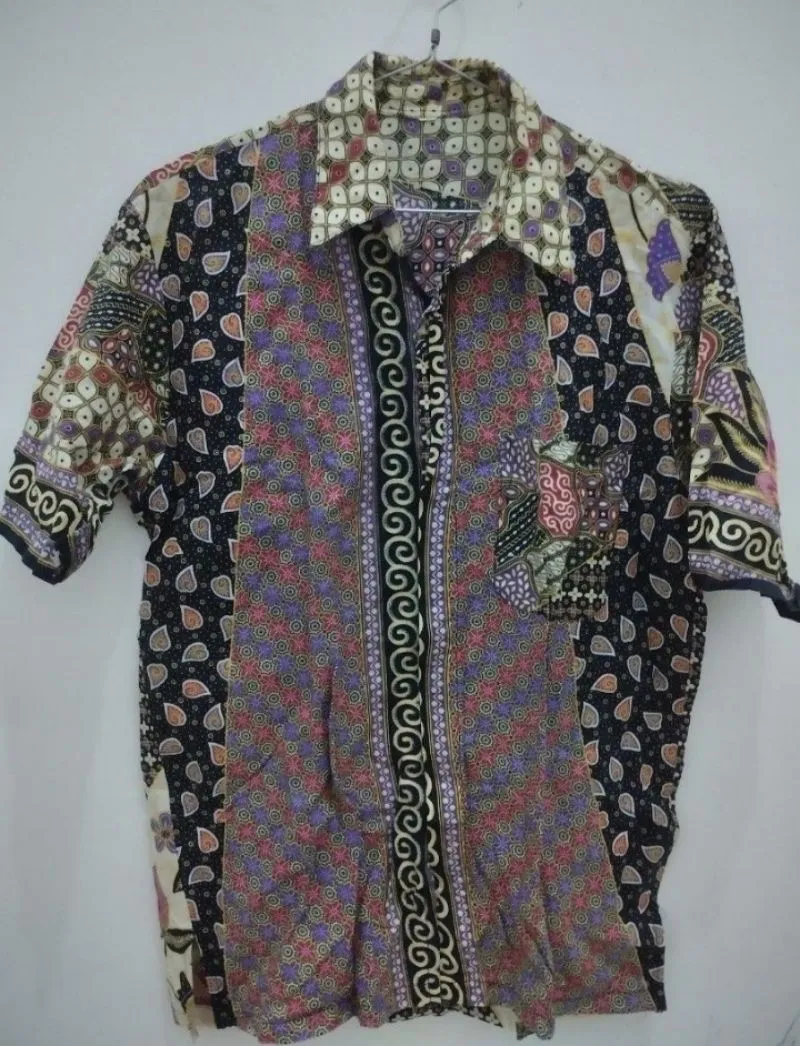 Kemeja Batik Pria Lengan Pendek photo 1