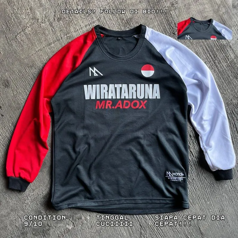Baju Lengan Panjang Basket photo 1