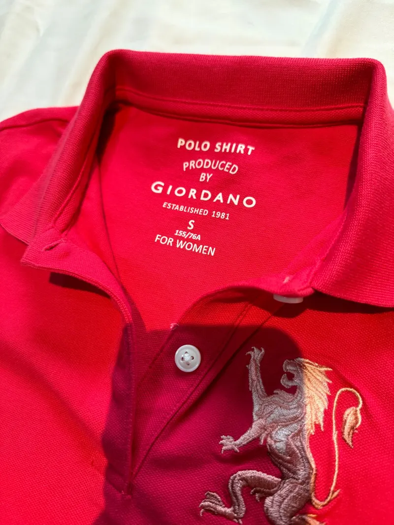 Giordano Casual Blouse Wanita burgundy