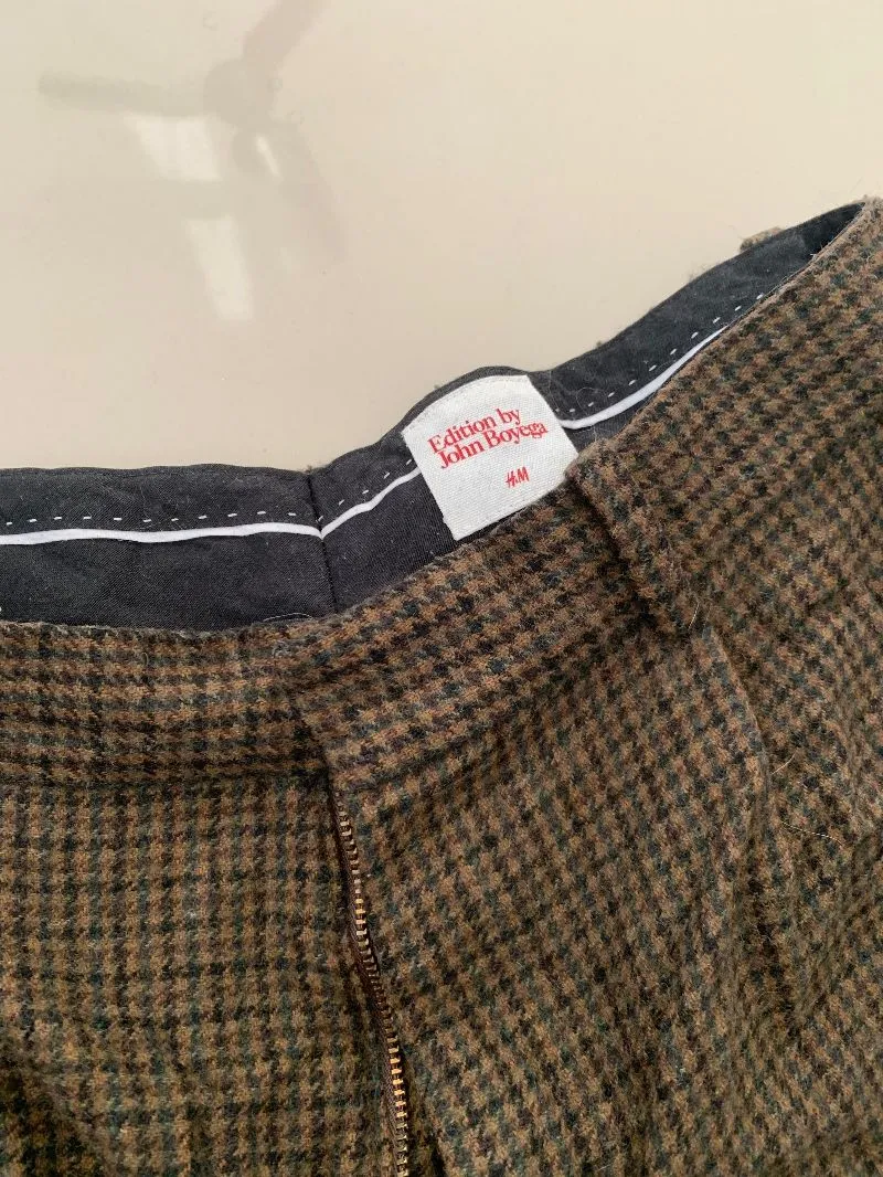 Celana H&M Pants Kotak Kotak photo 1