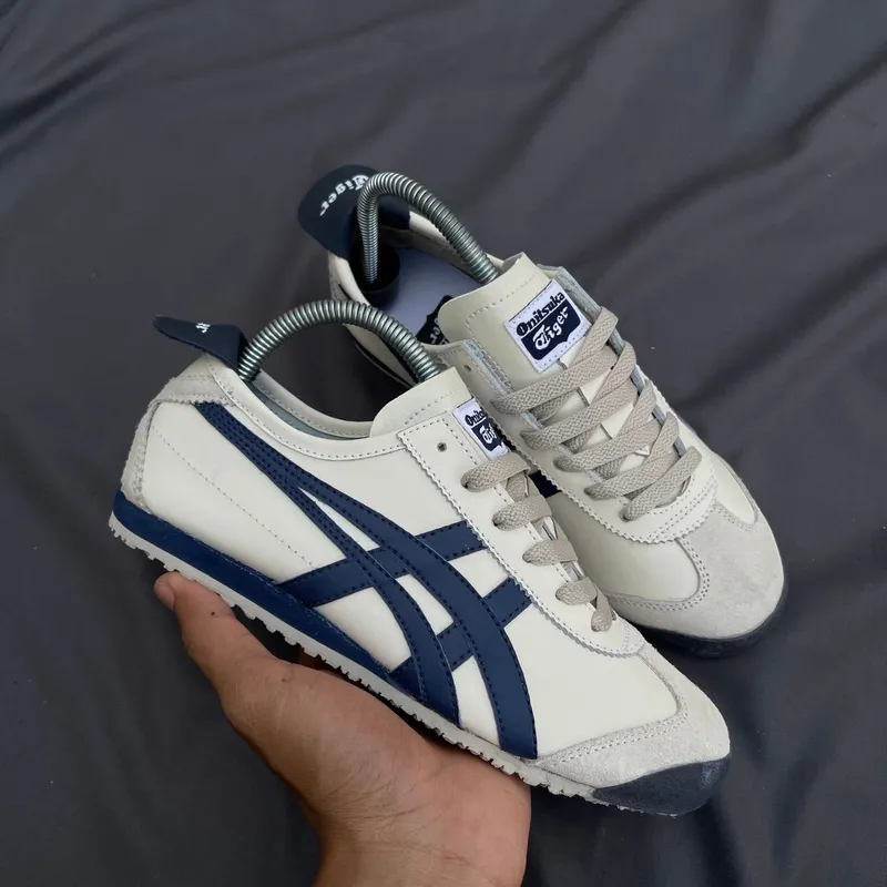Onitsuka Tiger Gorpcore Casual Sneakers Wanita white blue photo 1