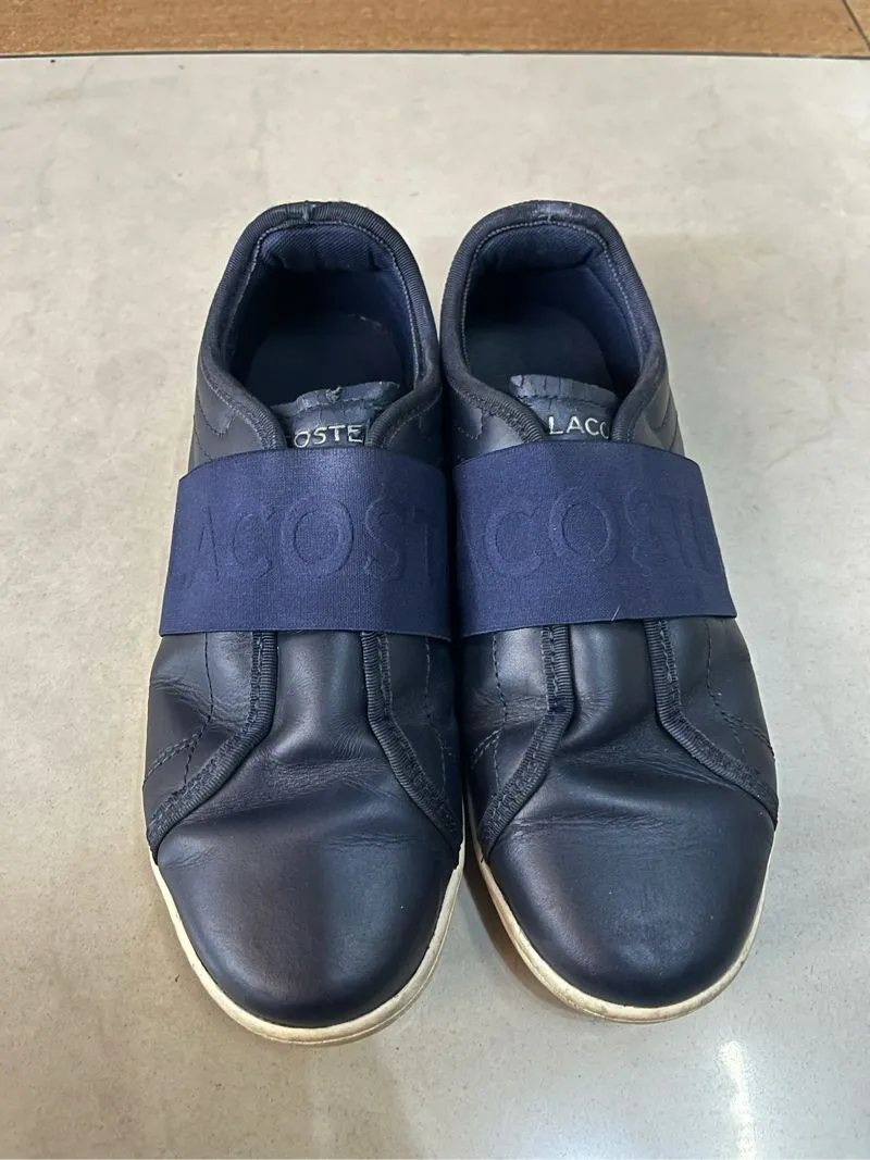 Lacoste Carnaby sepatu slip on biru size 39 photo 1
