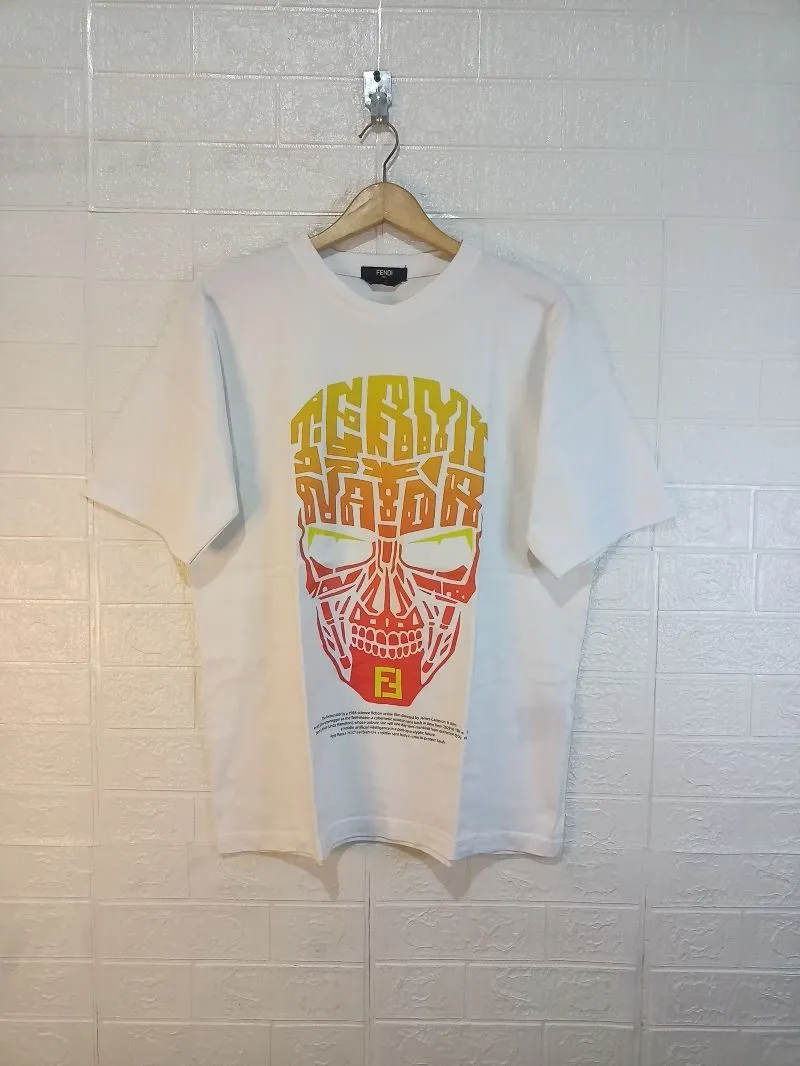 Fendi tshirt big art skull photo 1