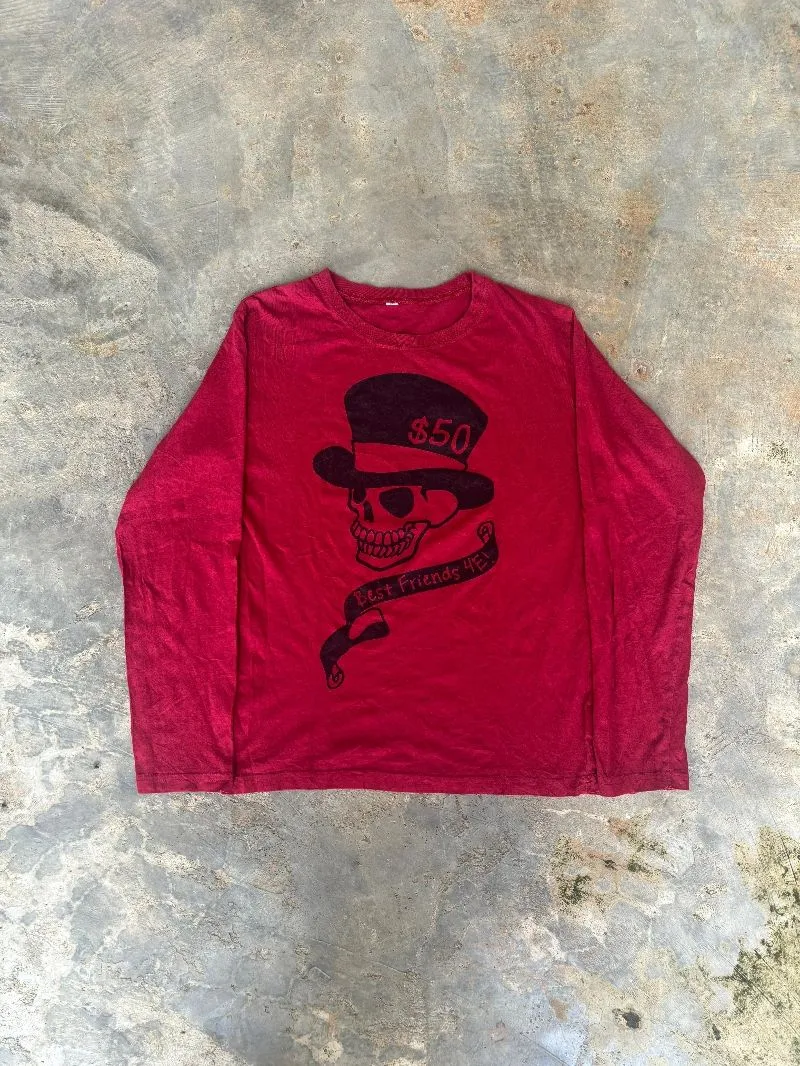 Longsleeve y2k punk gothic grunge Prelove thrift  photo 1