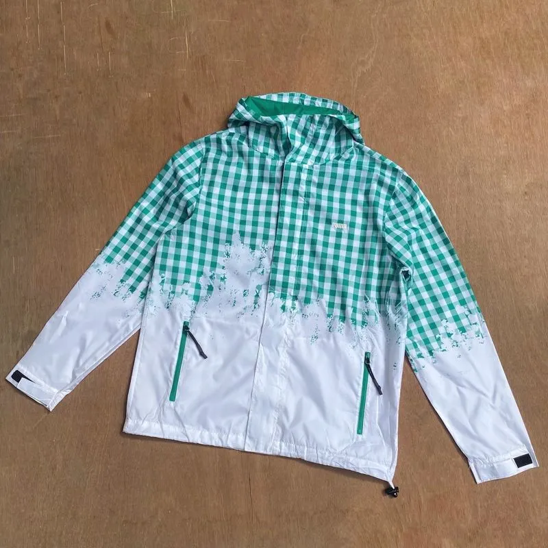 Puma Windbreaker Track Sportswear Checks Jacket photo 1