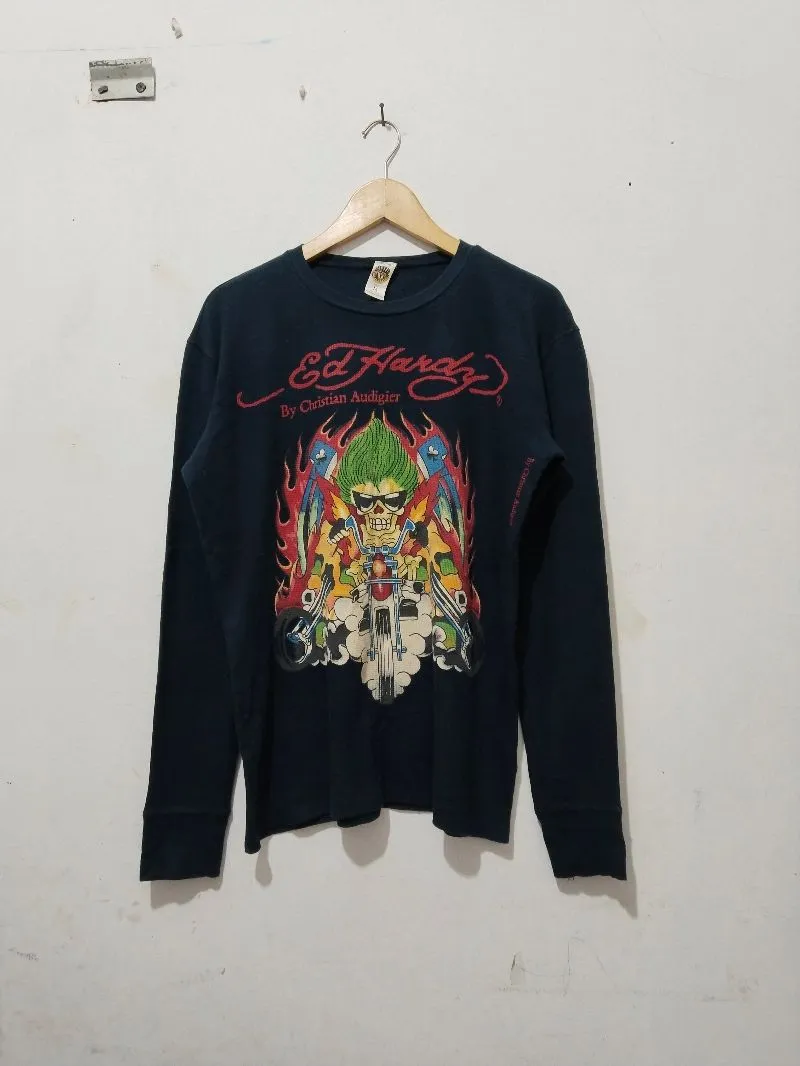 Ed hardy bg Christian audigier long sleeve photo 1