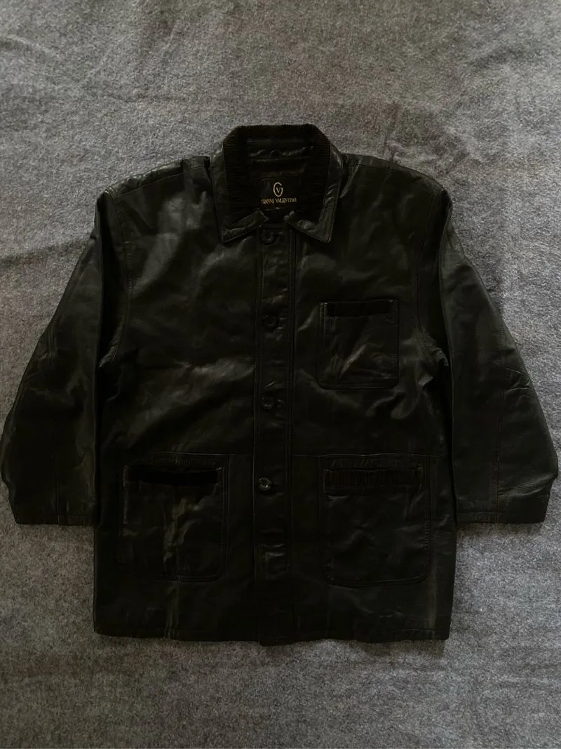 Gianni Valentino leather coat photo 1