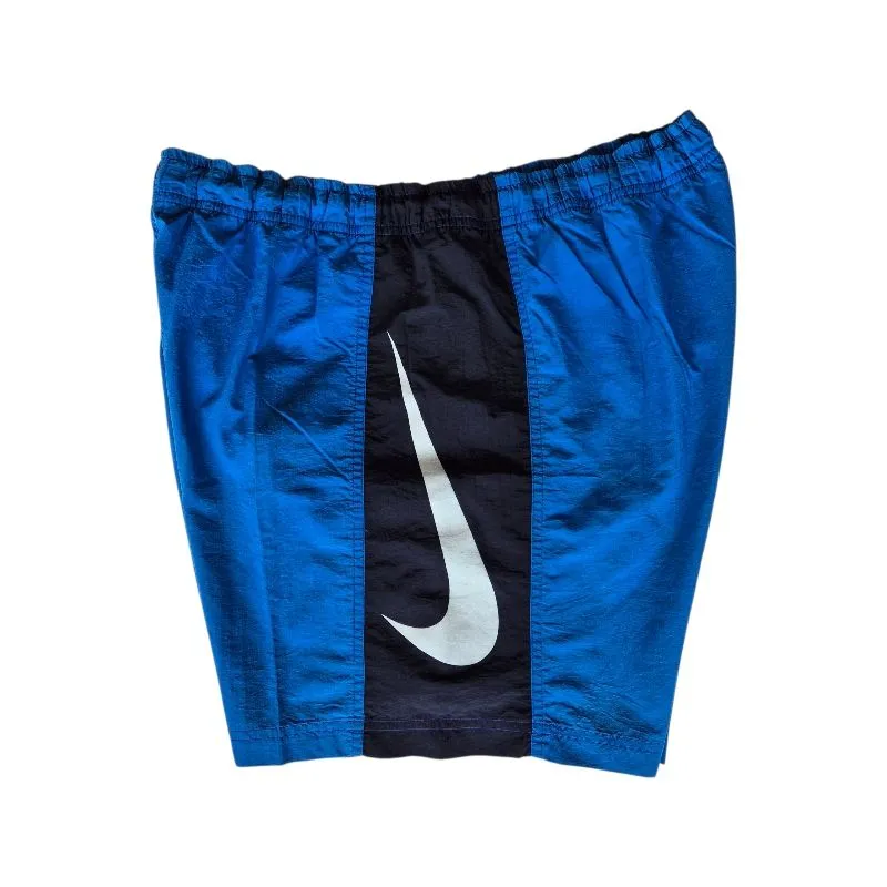 Nike vintage big logo nylon shorts photo 1