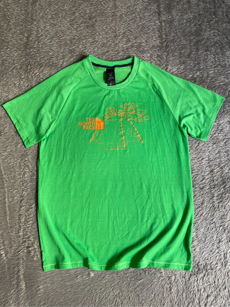 The north face mountain series tee kaos photo 1
