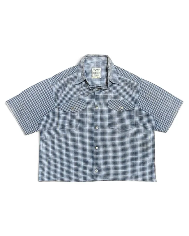 Kemeja boxy benhill soft blue skena kalcer shirt photo 1