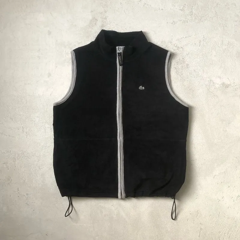 Lacoste Vintage Y2K Vest Pria black photo 1