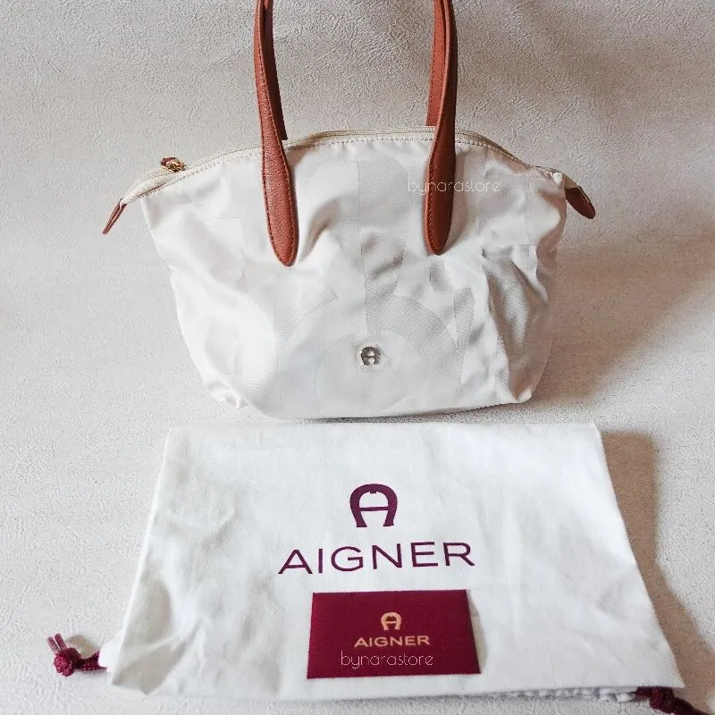 ❗️NEW❗️HARGA NET❗️Small Tote Bag Aigner AUTHENTIC photo 1
