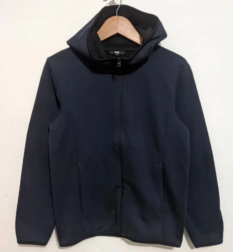 Uniqlo Casual Hoody Pria navy photo 1