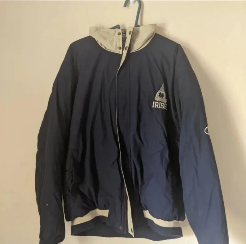 Champion Vintage Streetwear Puffer jacket Pria navy photo 1