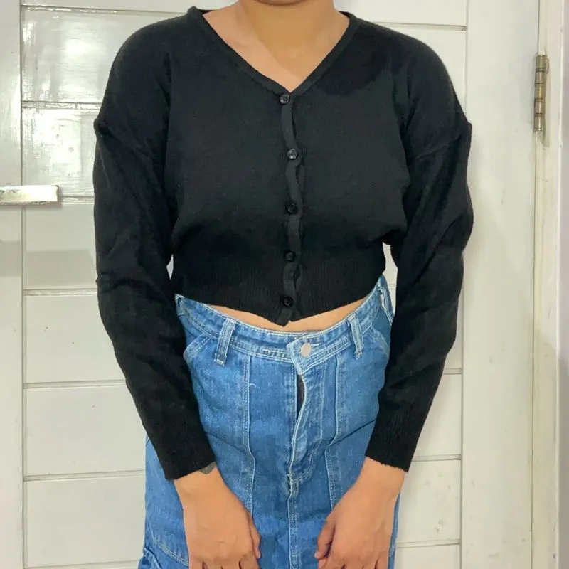 Cardigan crop size S photo 1