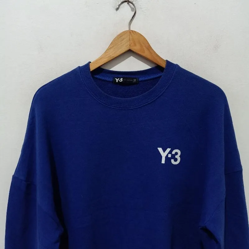 Y3 Yohji Yamamoto x Adidas Crewneck Sweatshirt Preloved
