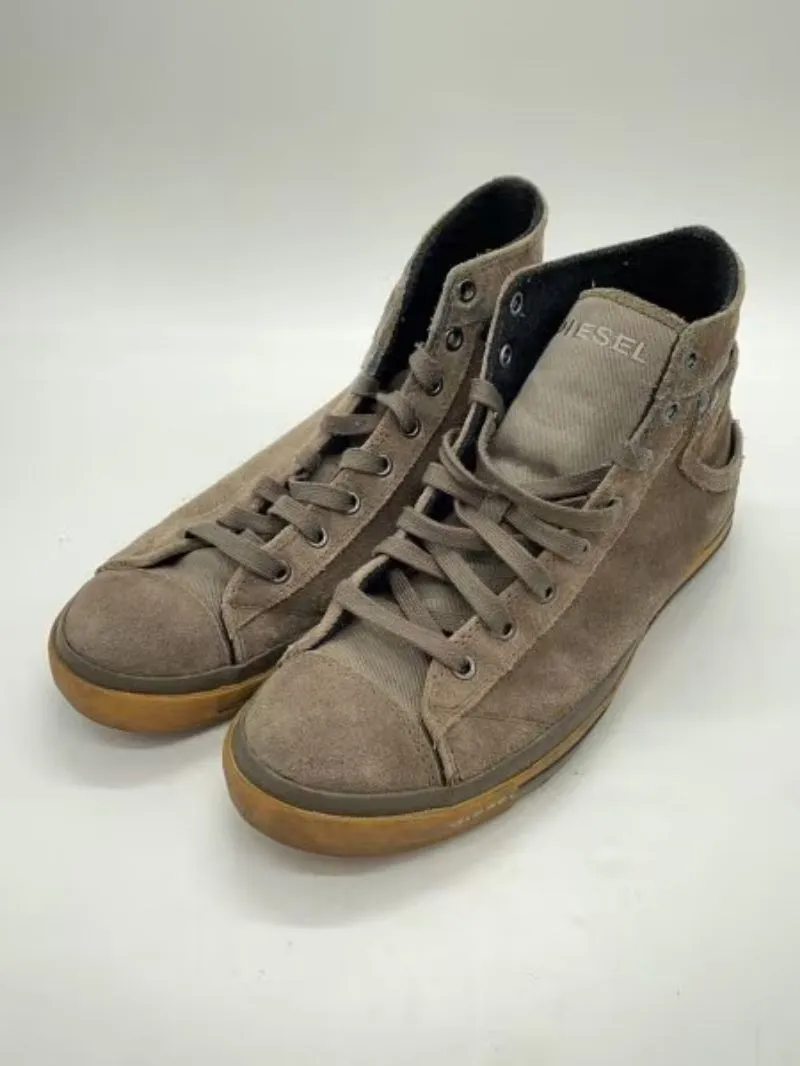 DIESEL BROWN LEATHER SUEDE photo 1
