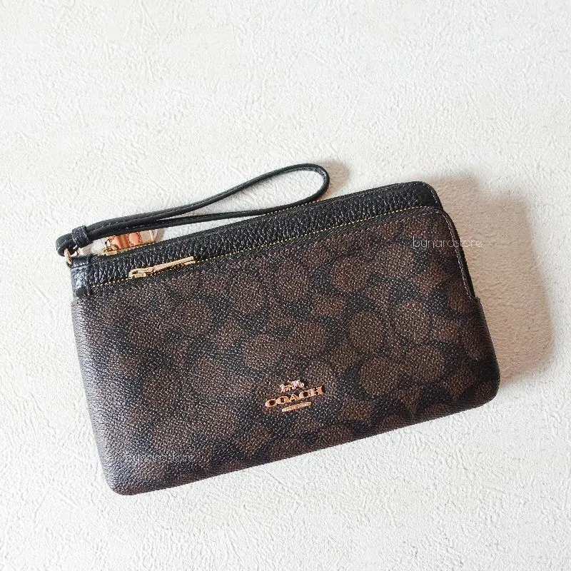❗️NEW❗️HARGA NET❗️Wrislet Coach Signature Black AUTHENTIC photo 1