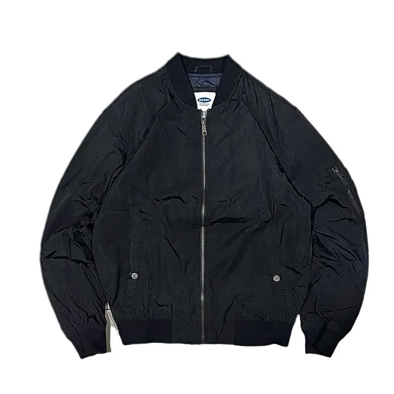 Old Navy Basic Black Blouson MA-1 Bomber photo 1