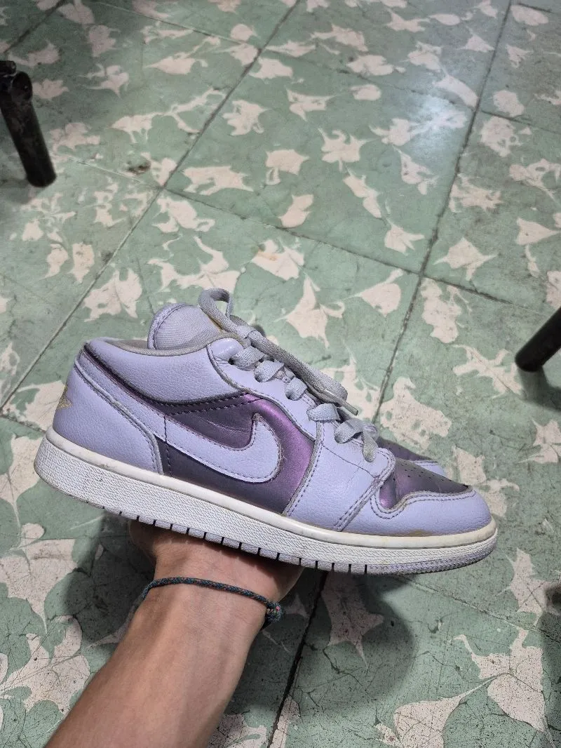 Sepatu Nike Jordan 1 Retro Purple Wanita(36) photo 1