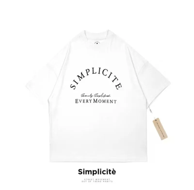 New Smooth Basic Oversized Boxy T-Shirt size B photo 1