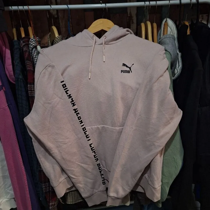 Hoodie Puma Logo Pink photo 1