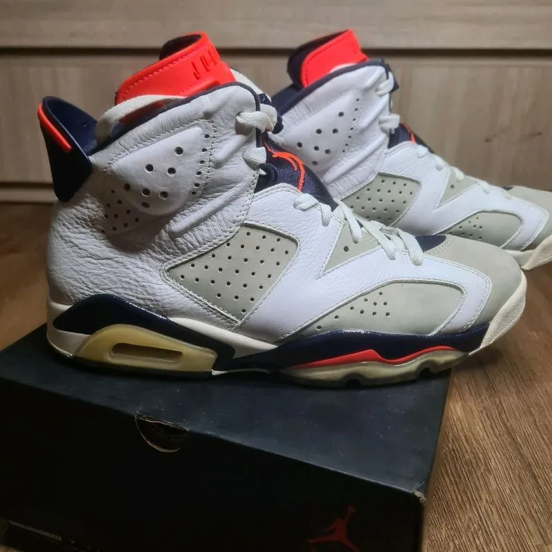 Jordan 6 VI Tinker Hatfield ORIGINAL  size 43 sepatu basket photo 1