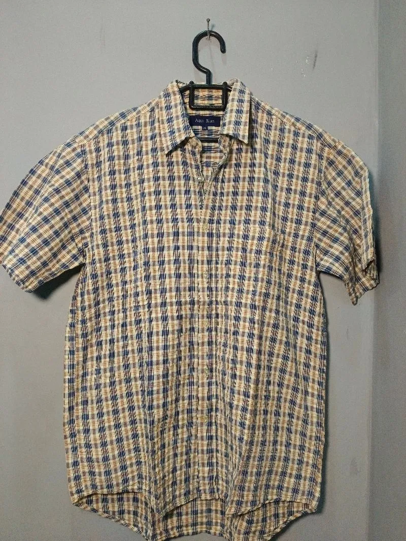 Boxy Shirt Aqua Blues photo 1