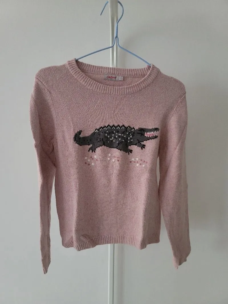 Cath kidston pink knit sweater photo 1