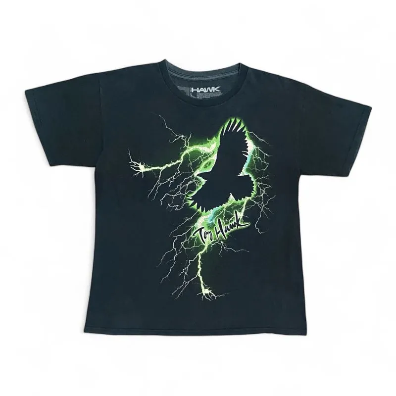 Y2K Tony Hawk Thunder vintage tshirt skateboarding style photo 1
