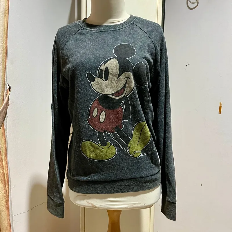 Disney Casual Sweater Wanita black gray photo 1