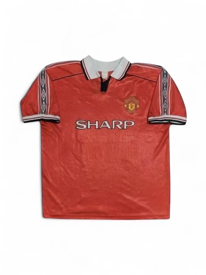 Manchester United 98/99 vintage football jersey photo 1