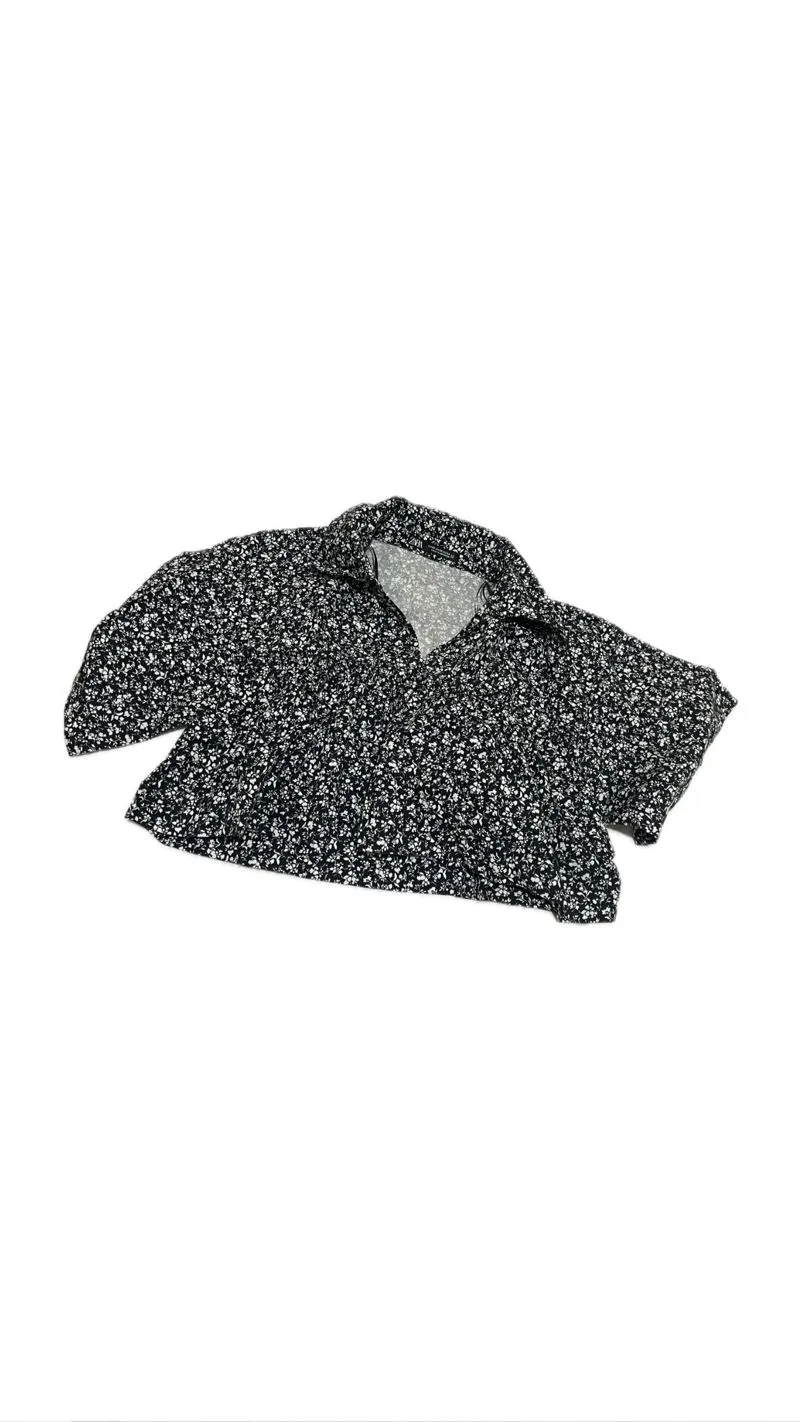 zara black floral  photo 1