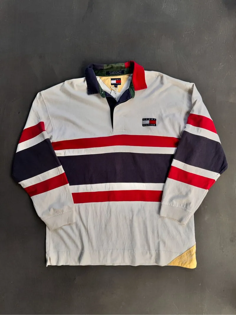 Tommy Hilfiger Casual T-shirt Pria white photo 1