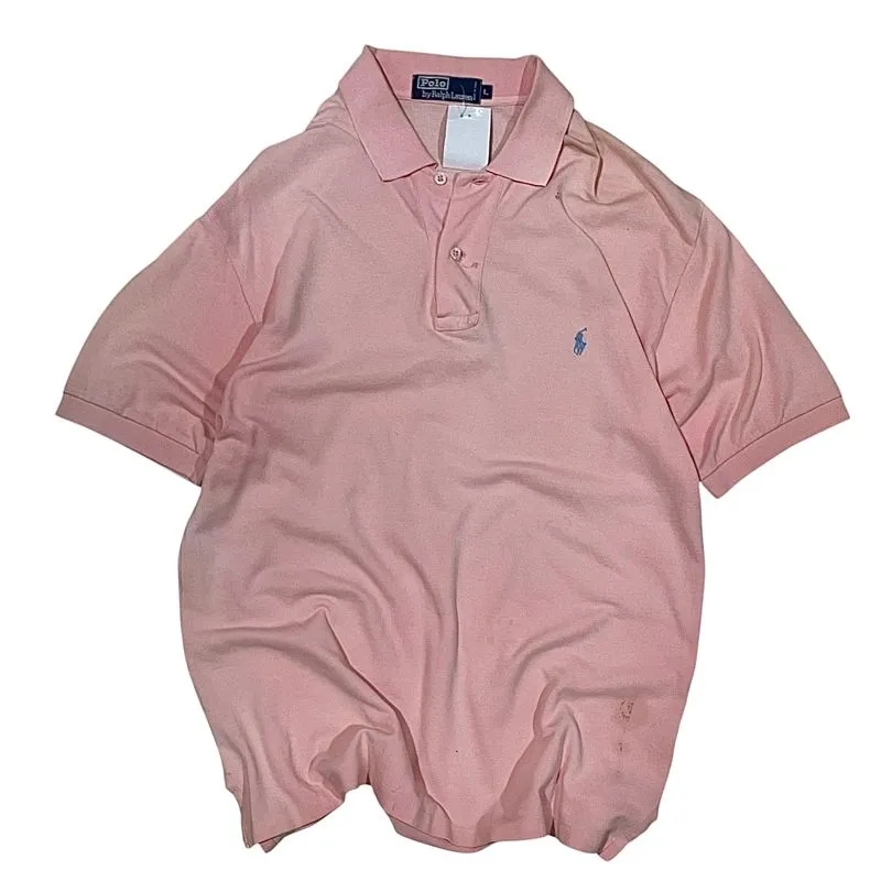 Ralph Lauren Soft Pink Signature Small Logo Polo Shirt photo 1