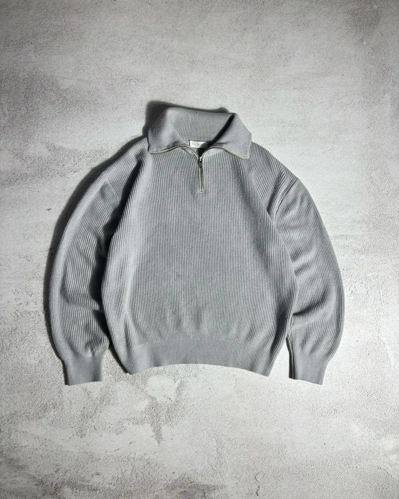half zip knitwear boxy photo 1