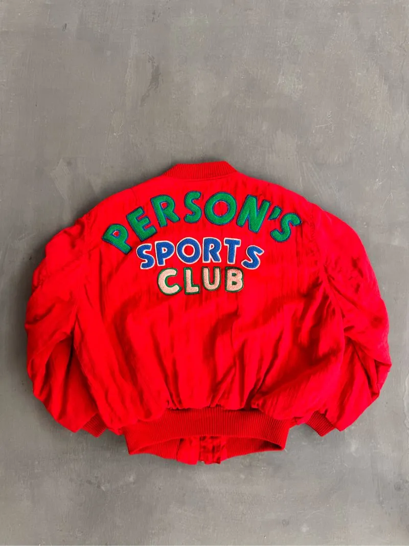Vintage Hoody Pria red photo 1