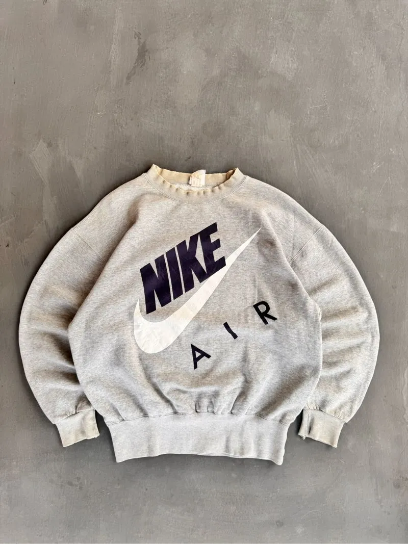 Nike Vintage Casual Sweatshirt Pria gray photo 1