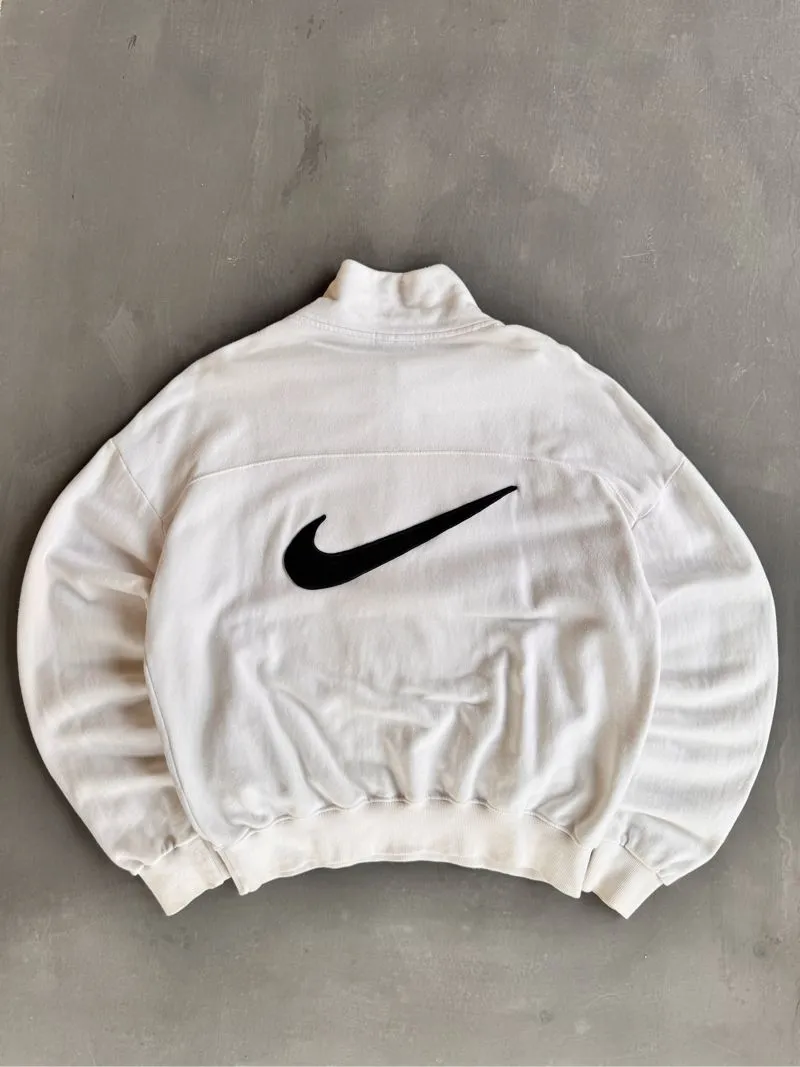 Nike Vintage Casual Sweatshirt Pria white photo 1