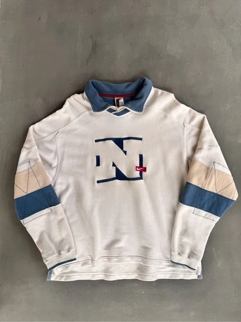 Nike Vintage Casual Casual shirt Pria white photo 1