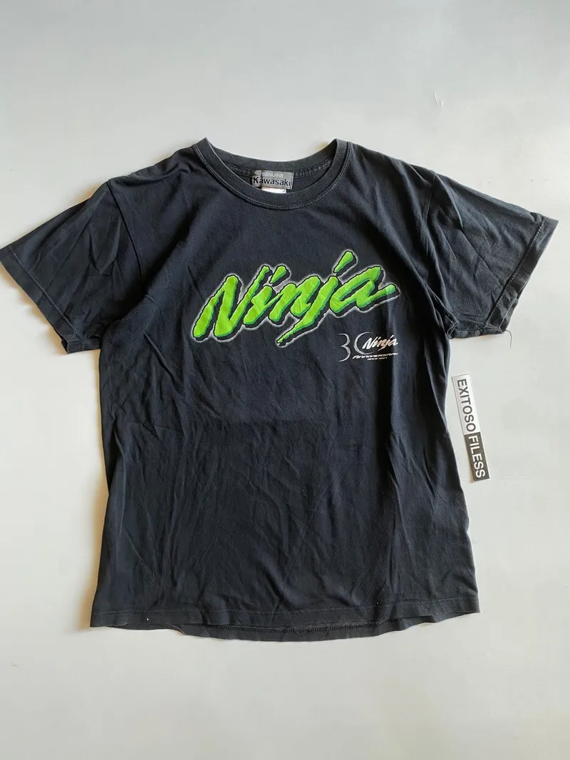 Vintage Y2K T-shirt Pria black photo 1
