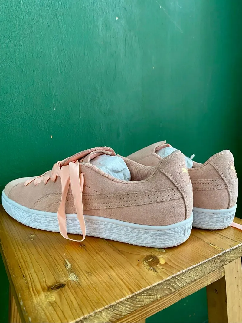 Puma Trainers Puma Suede Classic Rose Pastel Children's Trainers