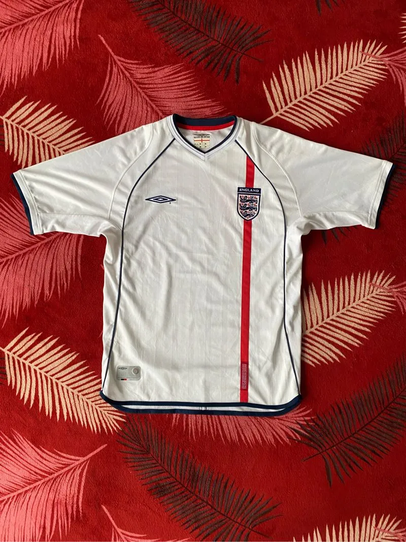 2001-03 England Home Football Shirt photo 1