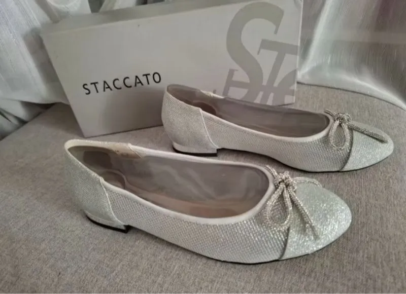 STACCATO Glitter Flat Shoes  photo 1