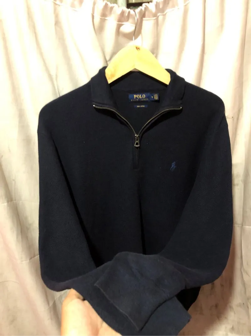 Half zip polo ralph lauren Preloved