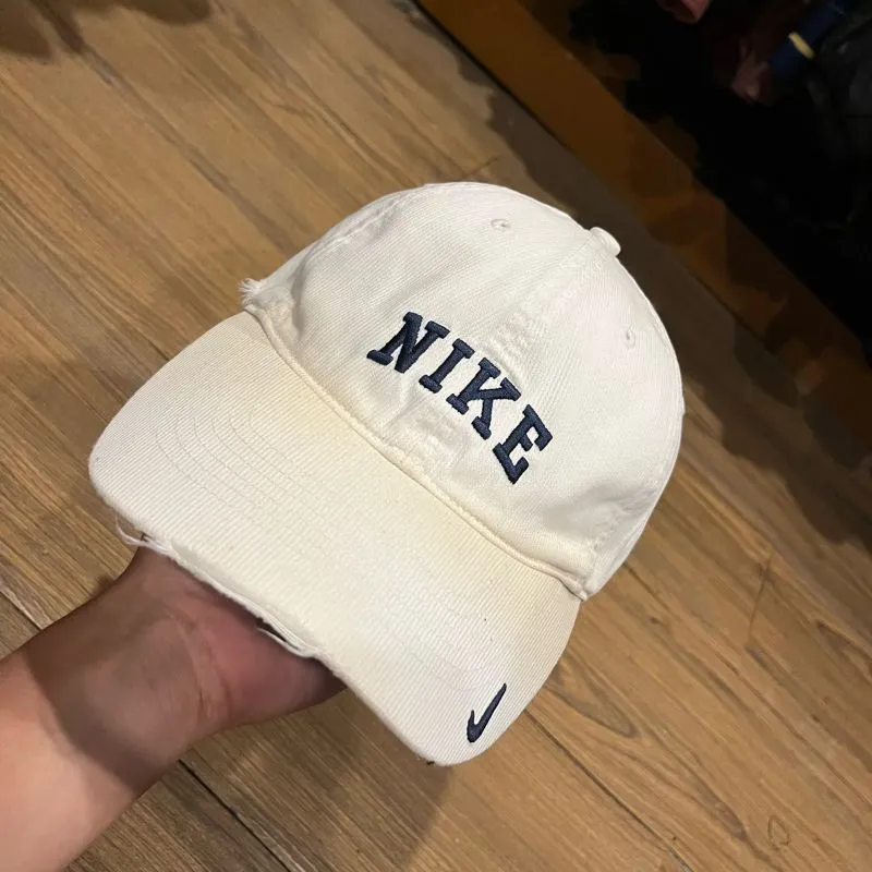 Vintage Nike Y2K Embroidered Swoosh White Made in Taiwan photo 1