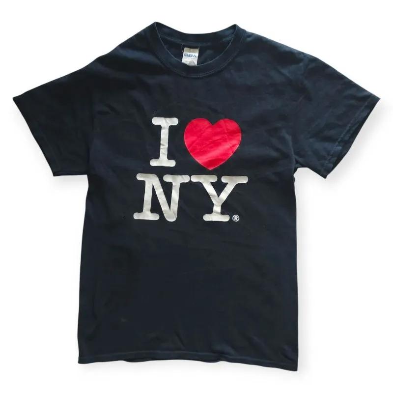 T-SHIRT I LOVE NY TAG GILDAN photo 1