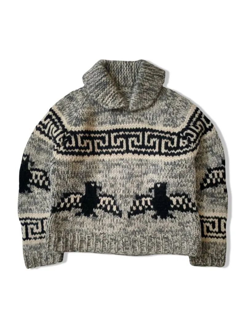 Authentic Cowichan Sweater Woll Tebal photo 1