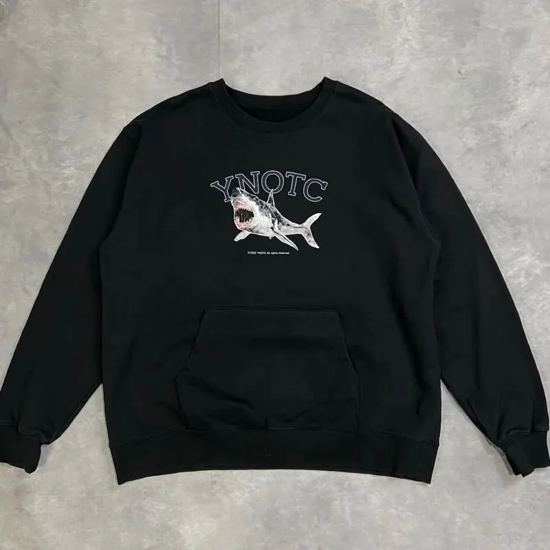 Crew Neck YNOTC shark logo  photo 1